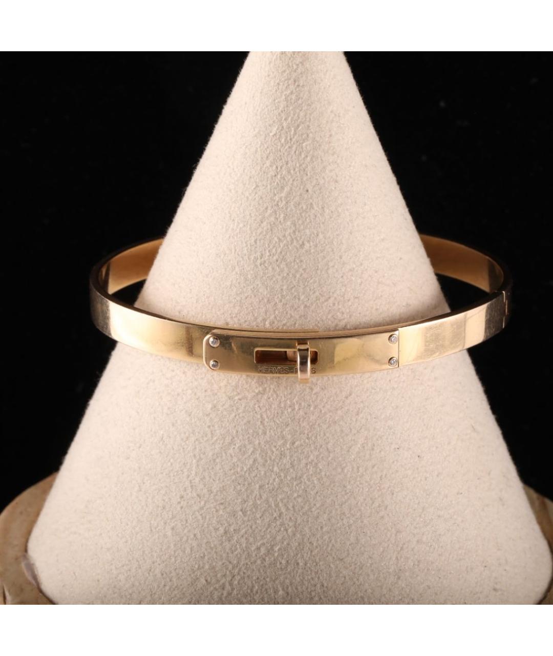 HERMES Золотой браслет из розового золота, фото 5
