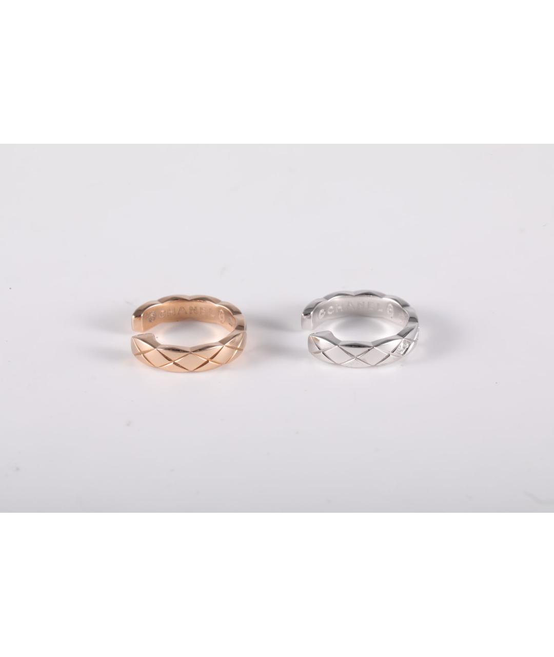 CHANEL Золотые серьги из розового золота, фото 5