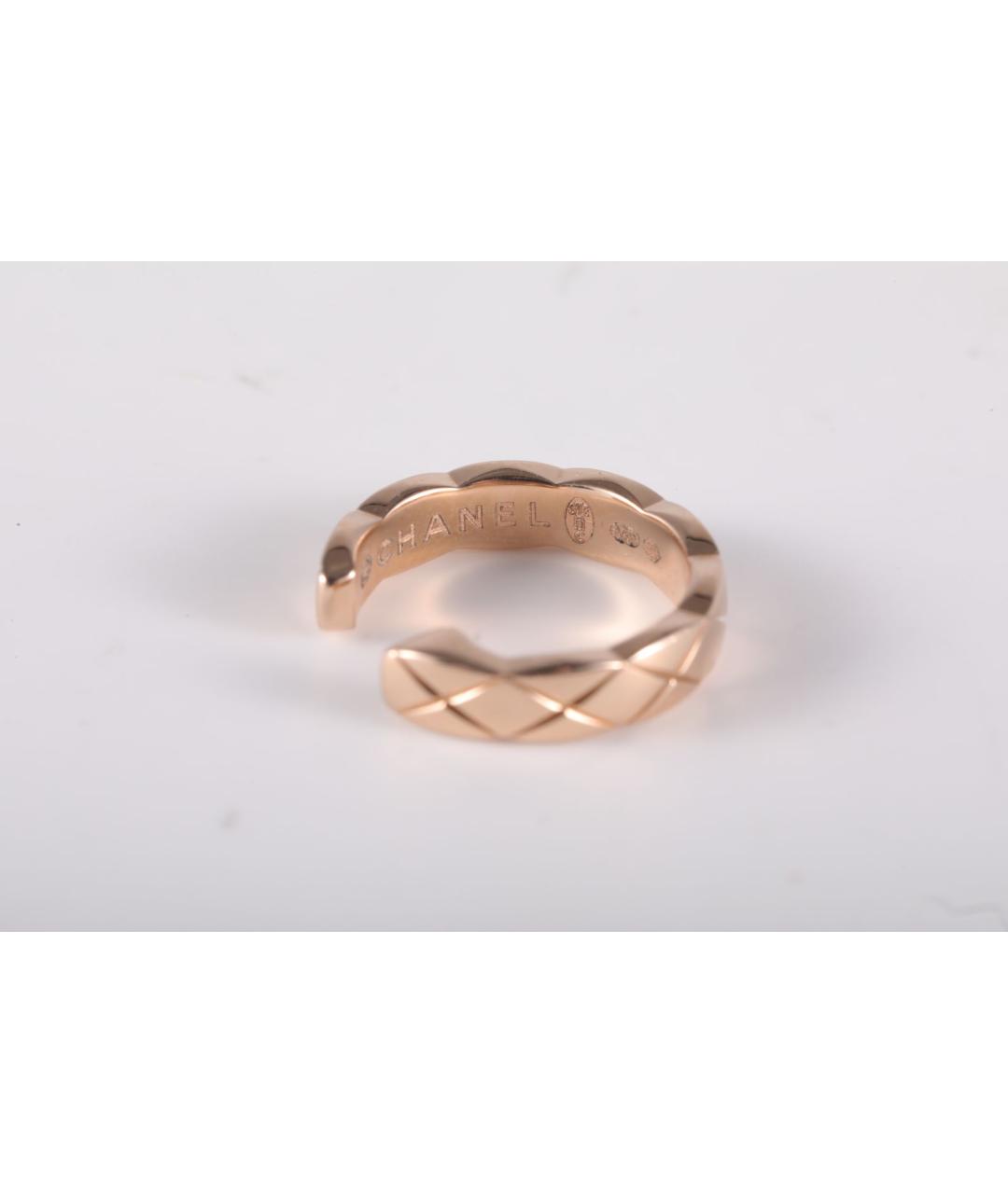 CHANEL Золотые серьги из розового золота, фото 6