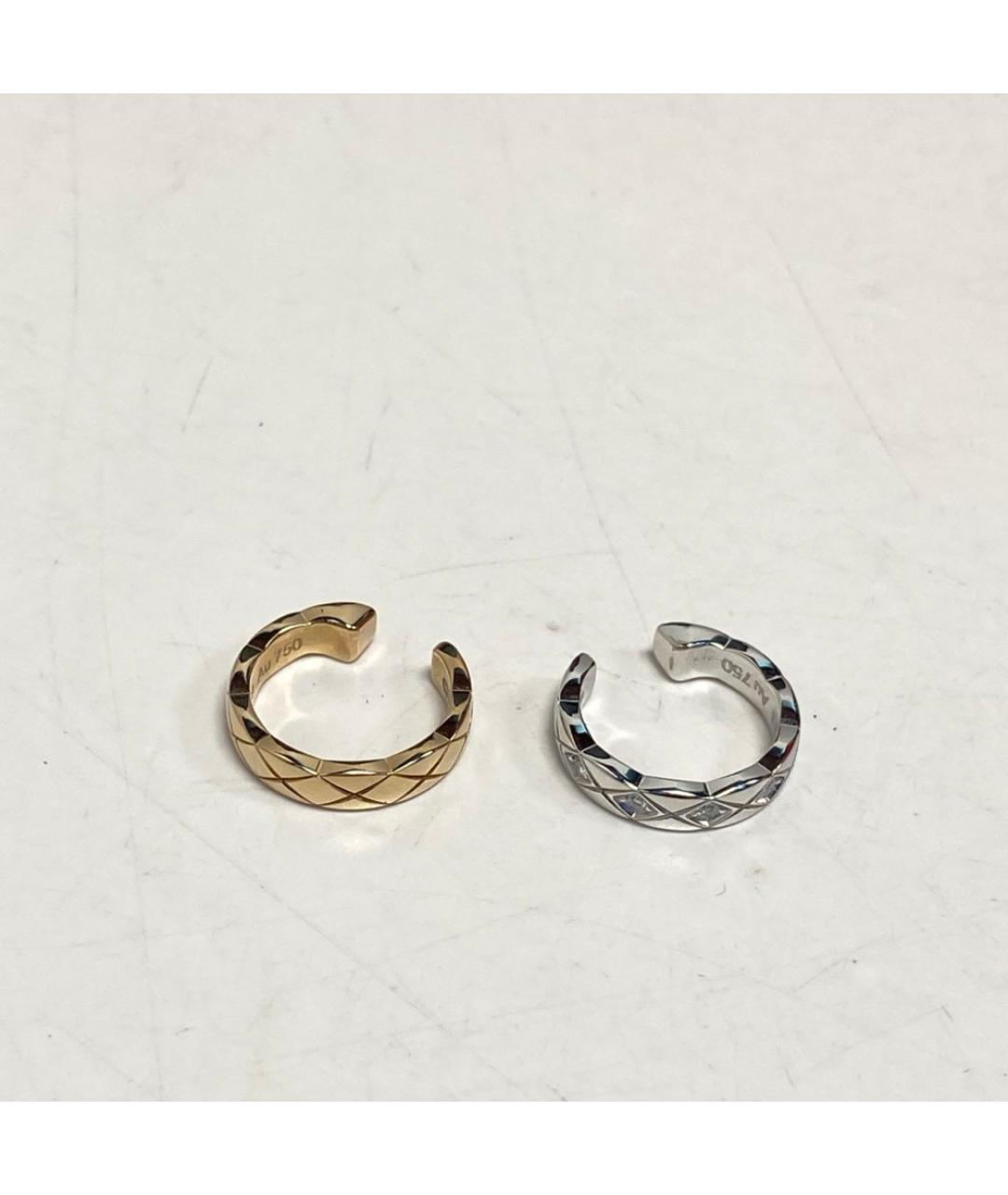 CHANEL Золотые серьги из розового золота, фото 9