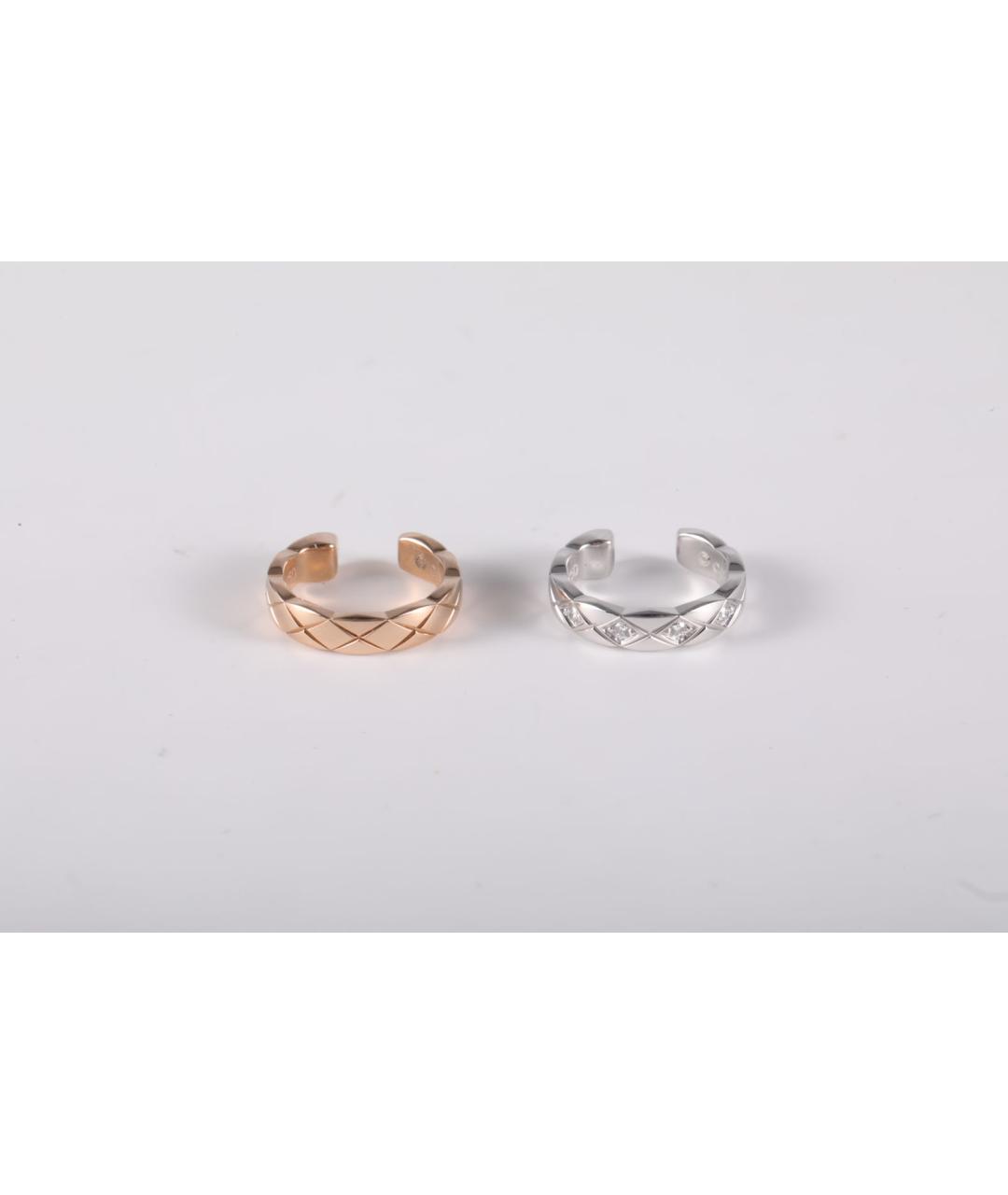 CHANEL Золотые серьги из розового золота, фото 2