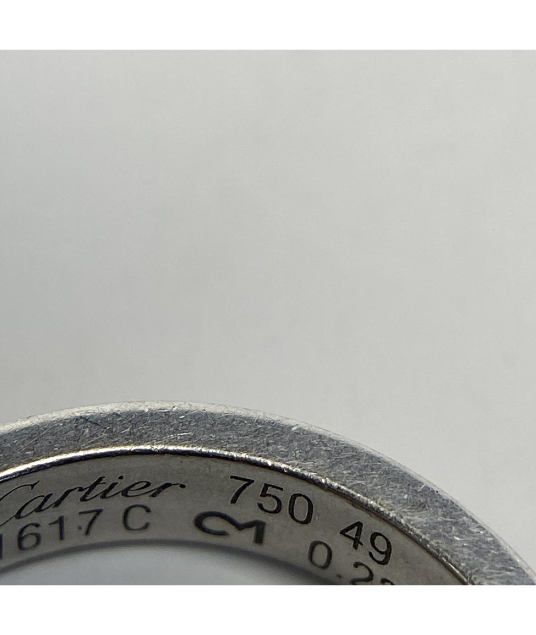 CARTIER Серебряное кольцо из белого золота, фото 9