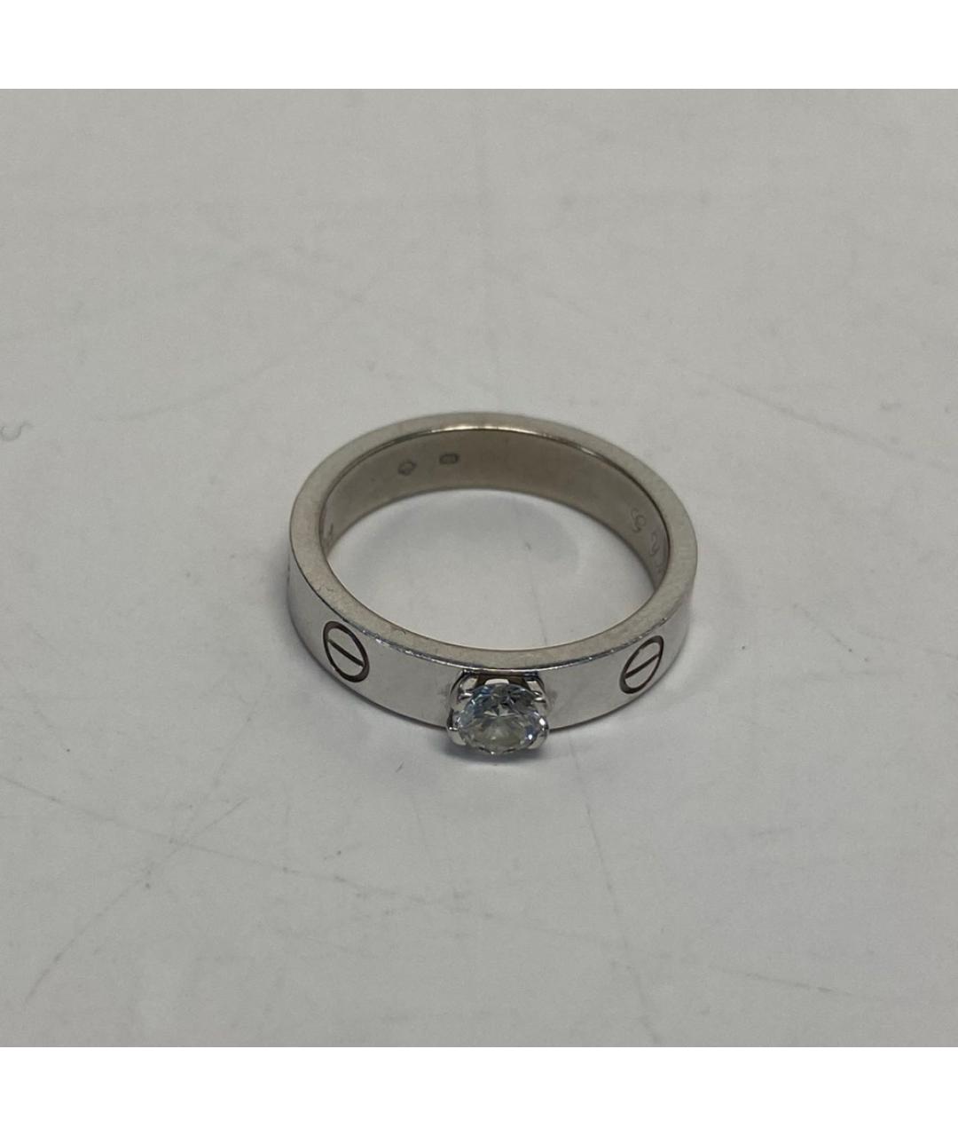 CARTIER Серебряное кольцо из белого золота, фото 8