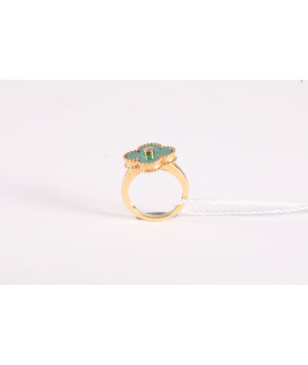 VAN CLEEF & ARPELS Зеленые кольцо из желтого золота, фото 3