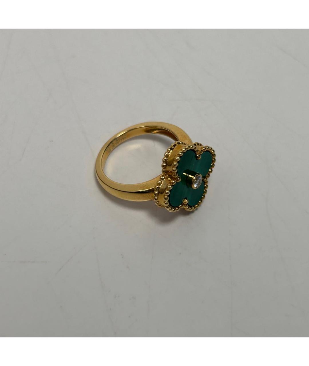 VAN CLEEF & ARPELS Зеленые кольцо из желтого золота, фото 9