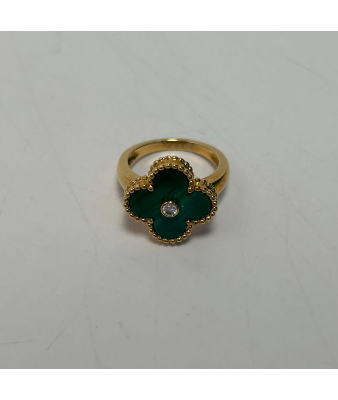 VAN CLEEF & ARPELS Зеленые кольцо из желтого золота, фото 8