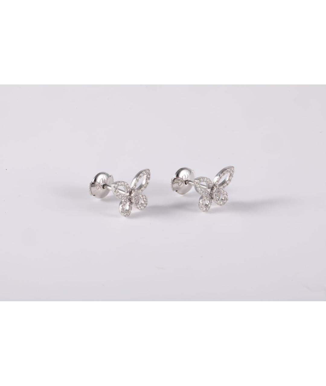 GRAFF Серые серьги из белого золота, фото 2