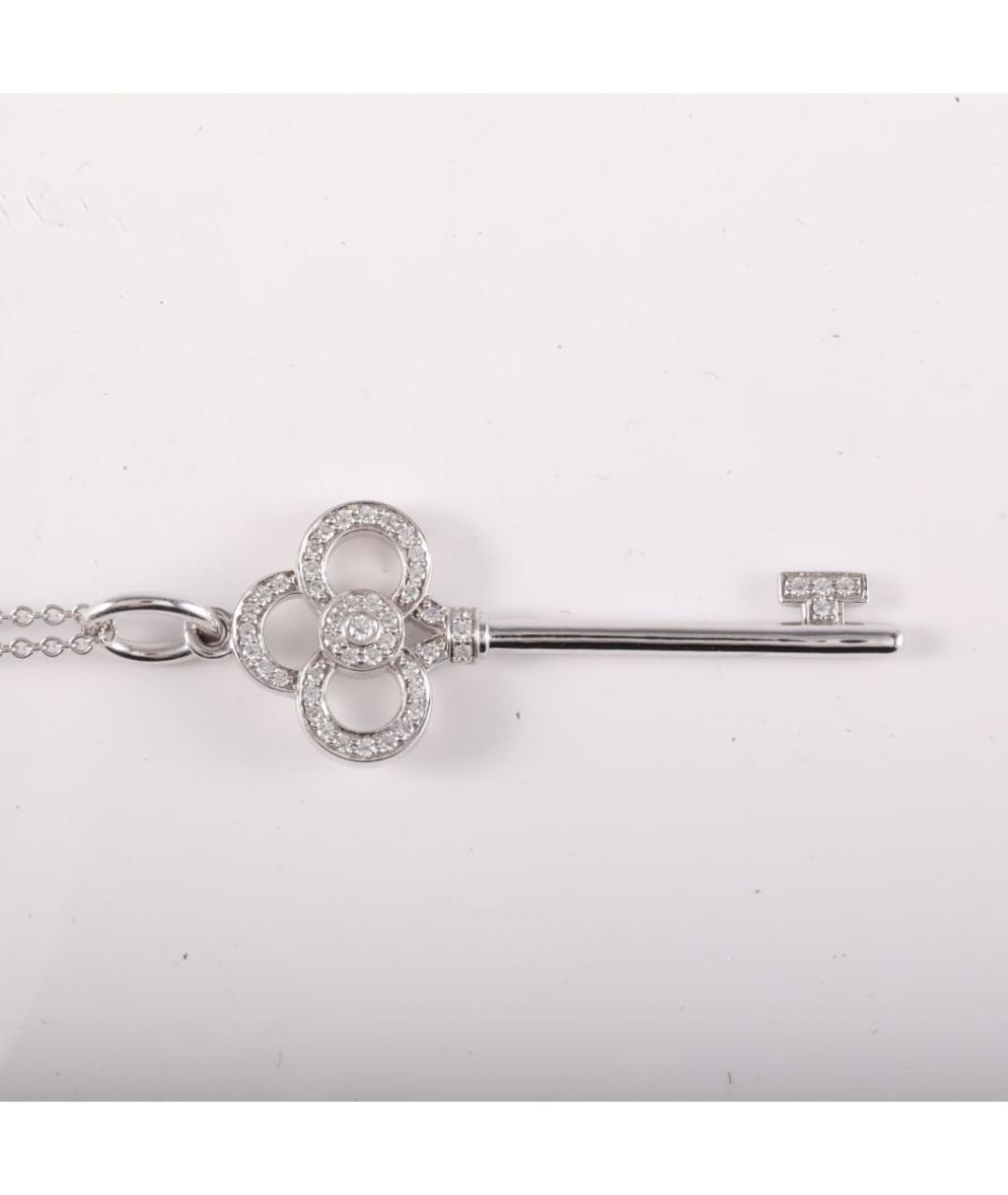 TIFFANY&CO Серебряная подвеска из белого золота, фото 2