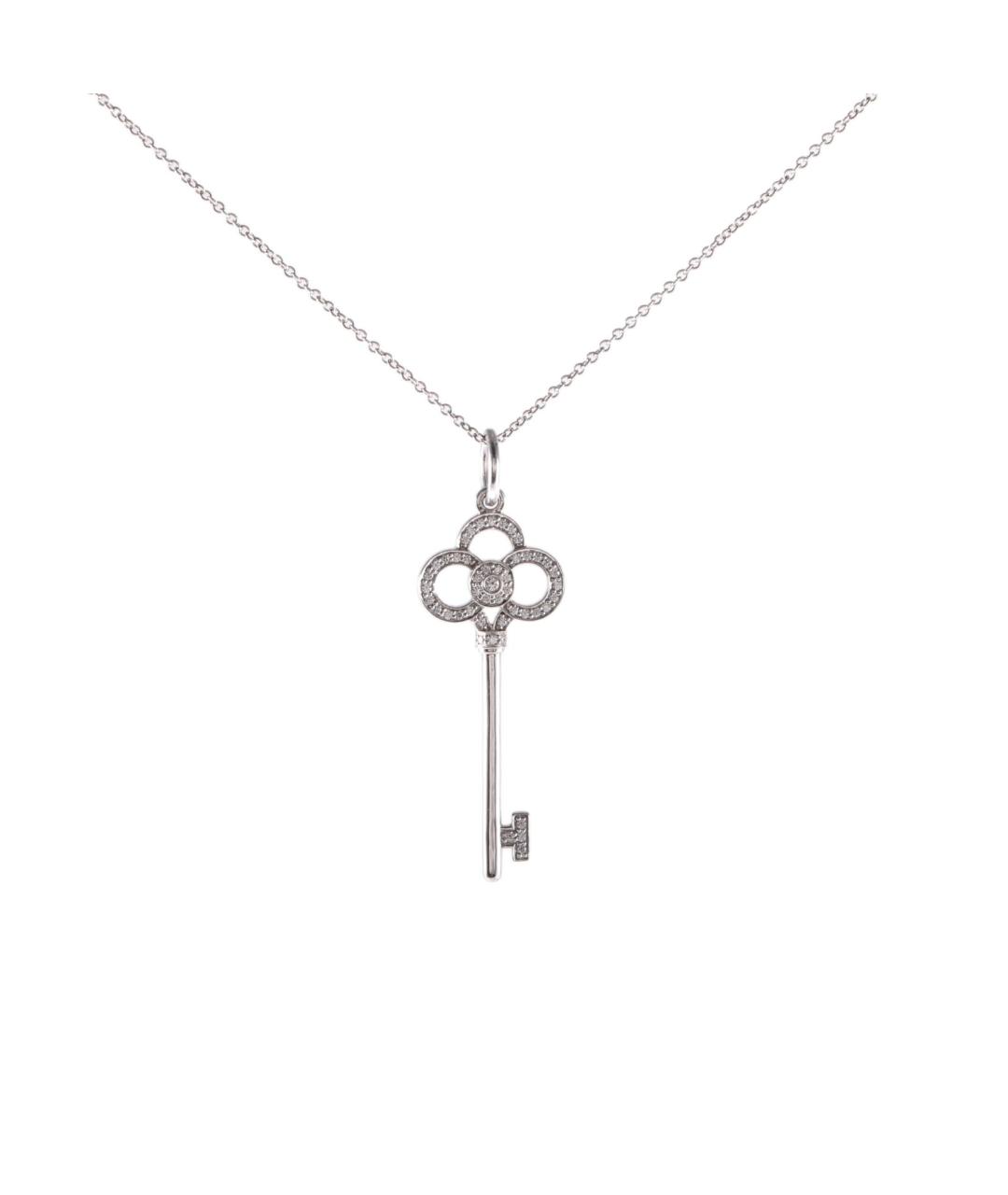 TIFFANY&CO Серебряная подвеска из белого золота, фото 1
