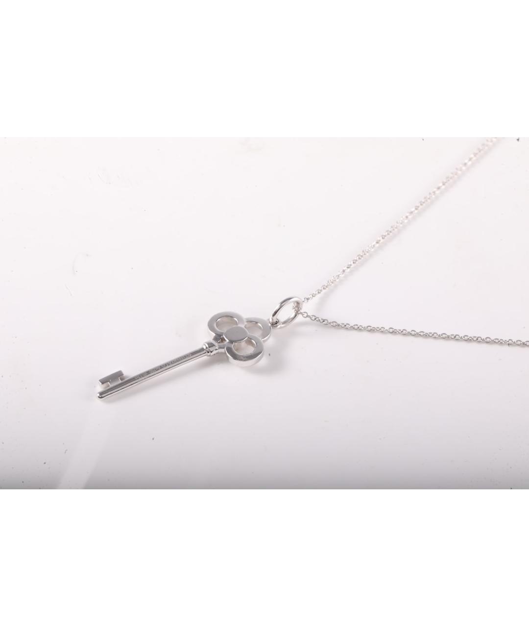 TIFFANY&CO Серебряная подвеска из белого золота, фото 4