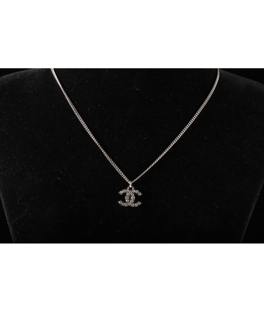 CHANEL Серебряная металлическая подвеска, фото 7