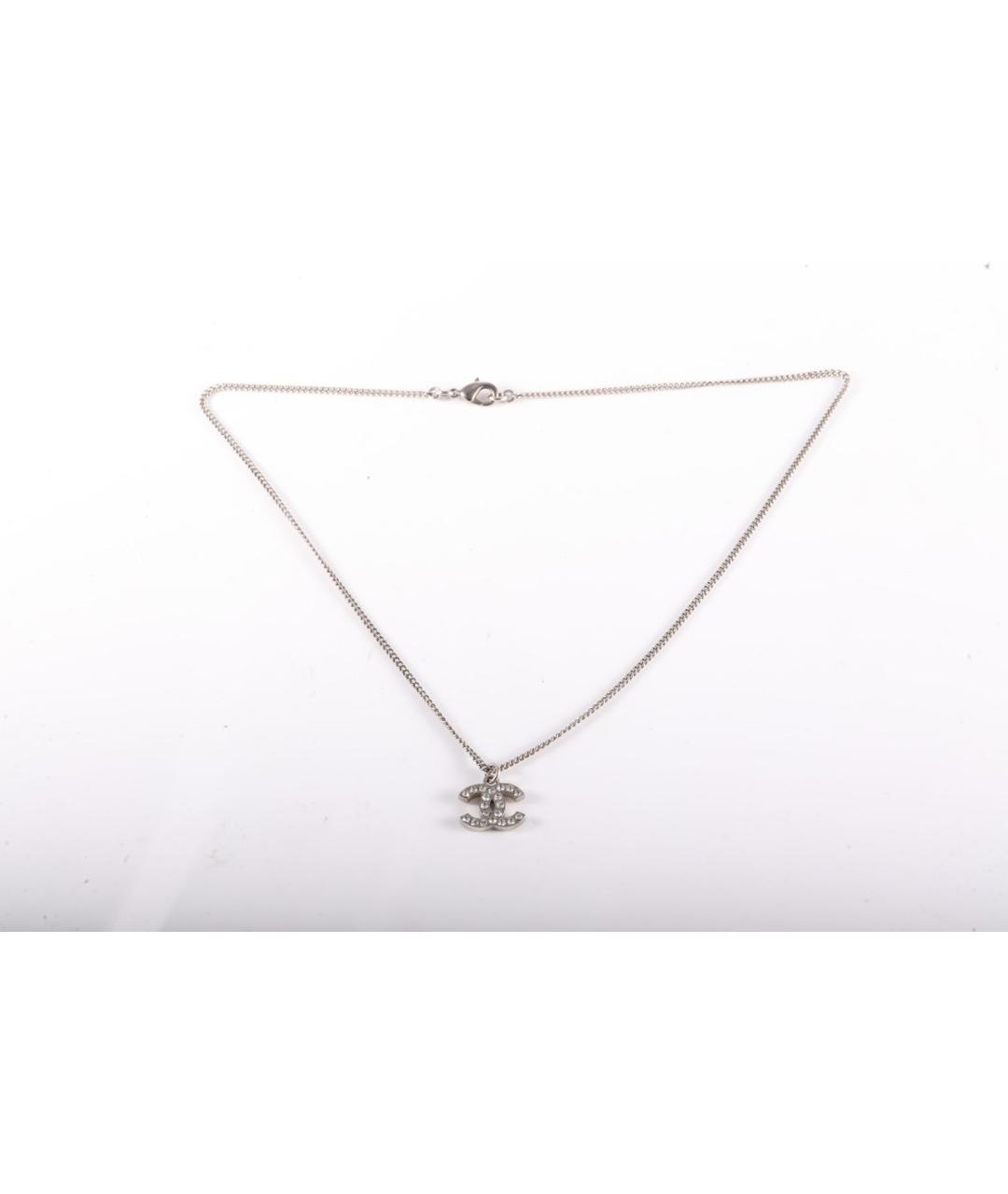 CHANEL Серебряная металлическая подвеска, фото 5