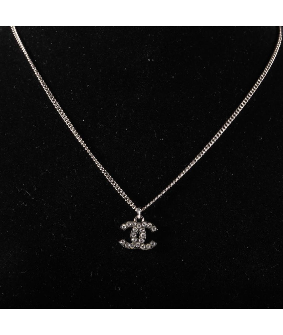 CHANEL Серебряная металлическая подвеска, фото 8