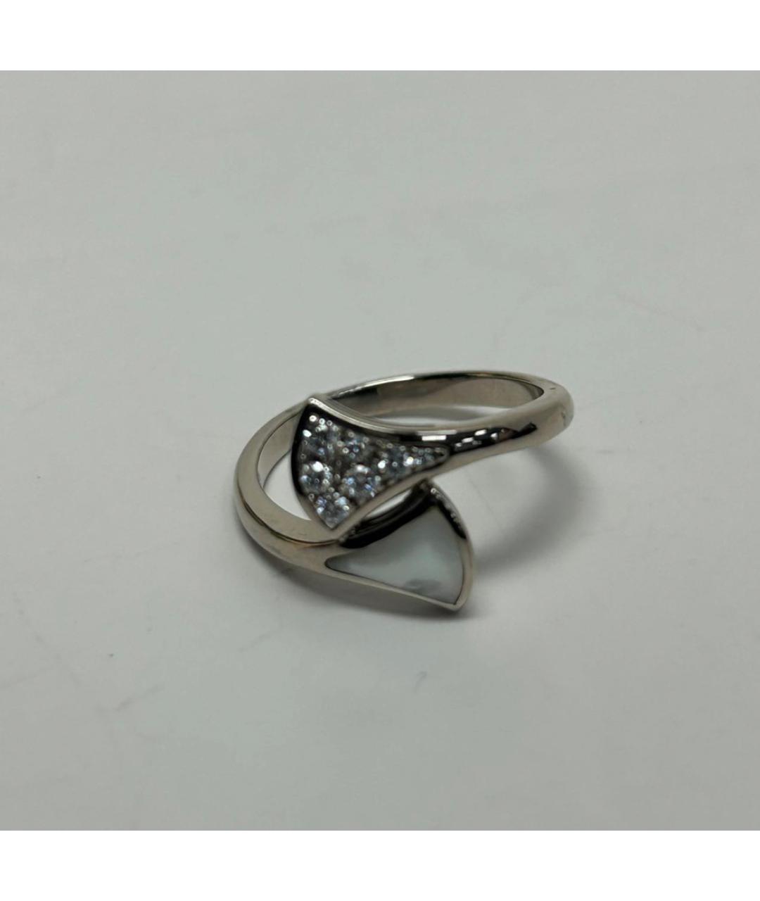BVLGARI Серебряное кольцо из белого золота, фото 6