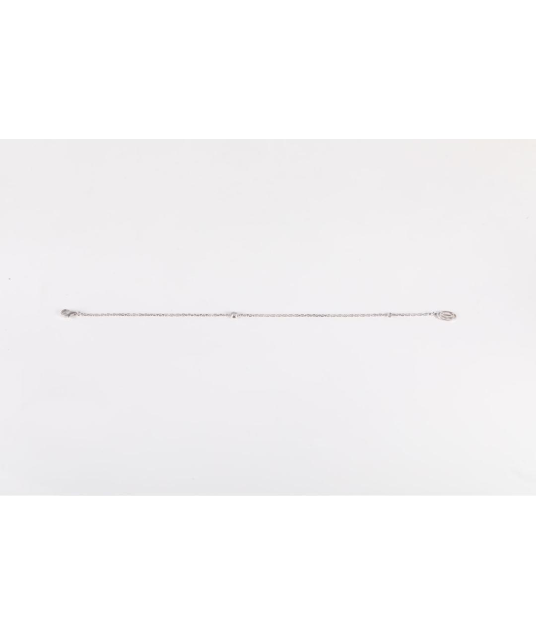 CARTIER Серебрянный браслет из белого золота, фото 6