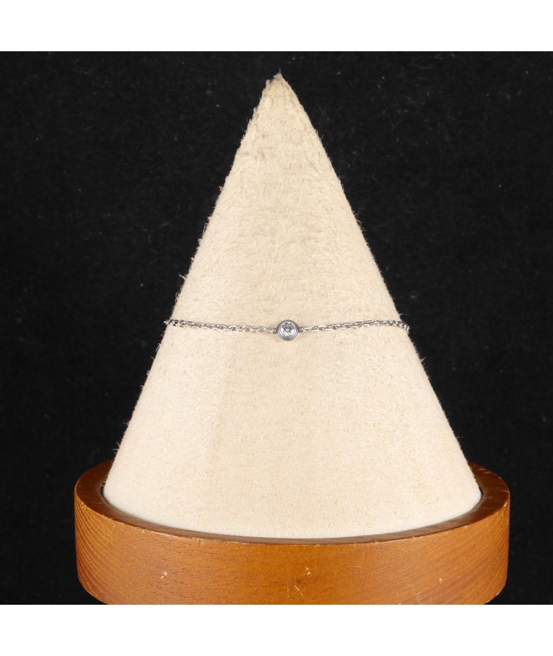 CARTIER Серебрянный браслет из белого золота, фото 7