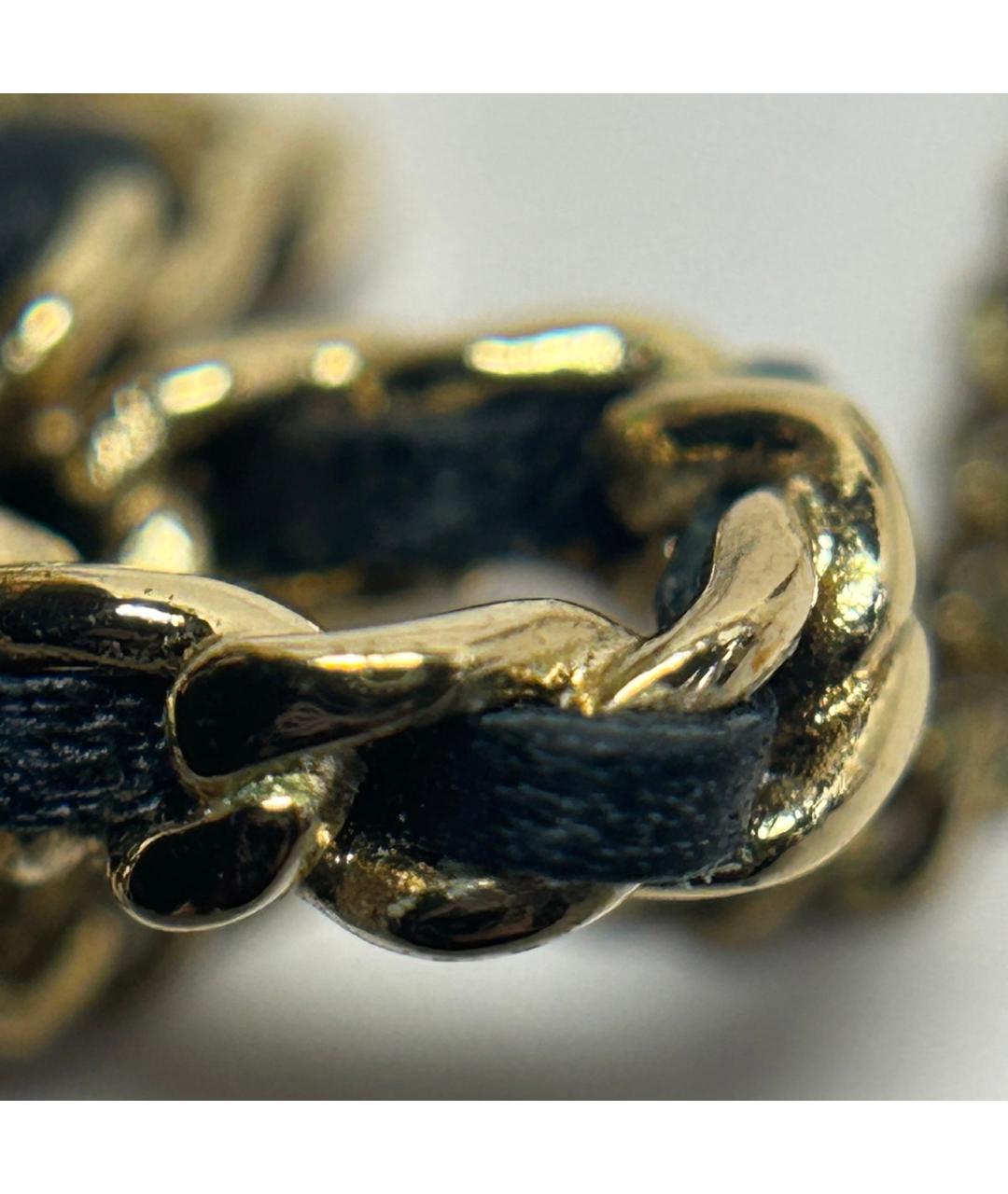 CHANEL Золотая металлическая подвеска, фото 9