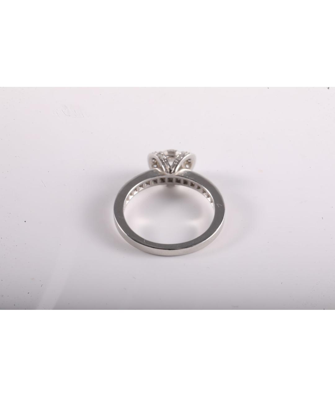 TIFFANY&CO Серебряное платиновое кольцо, фото 3