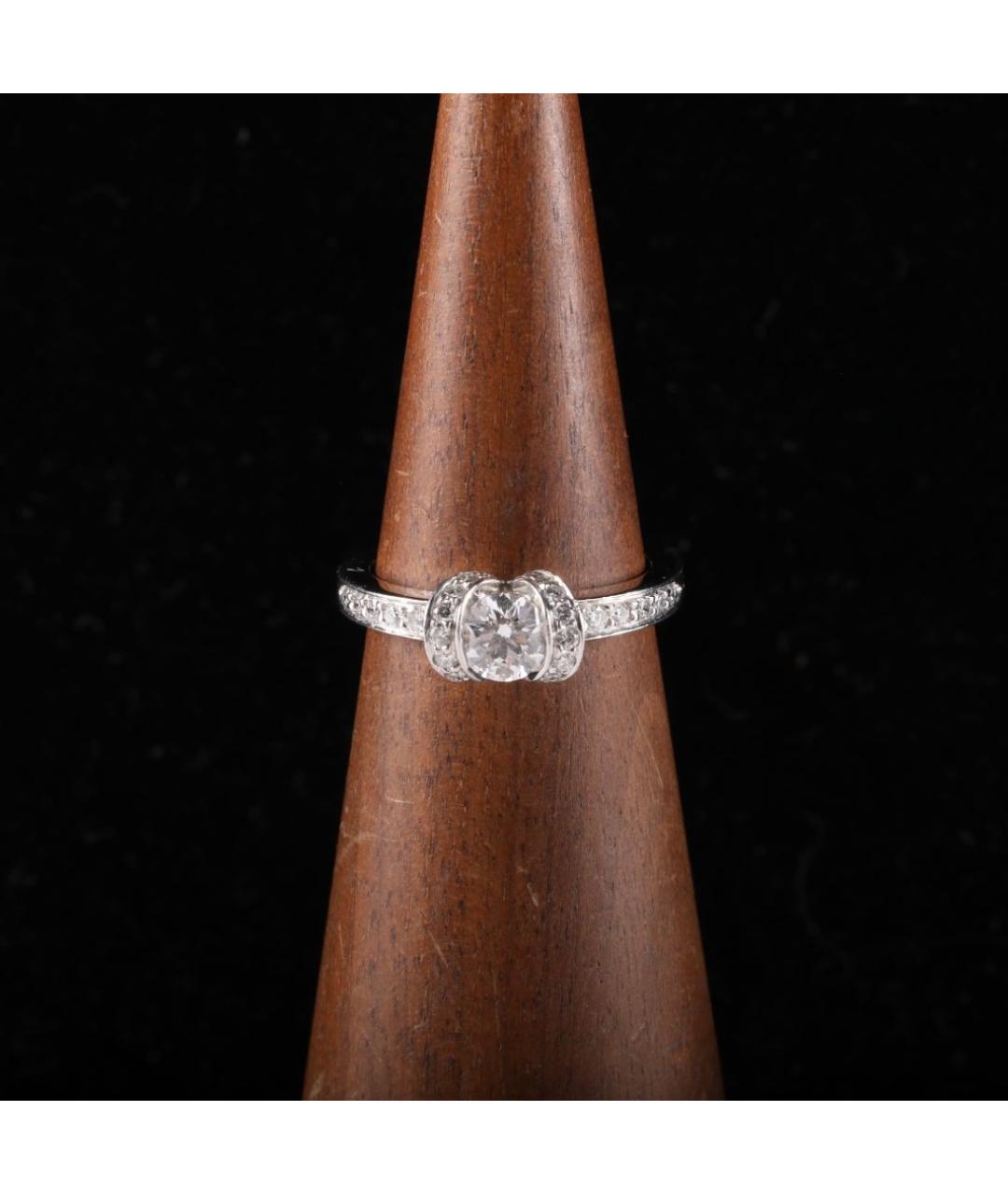 TIFFANY&CO Серебряное платиновое кольцо, фото 6