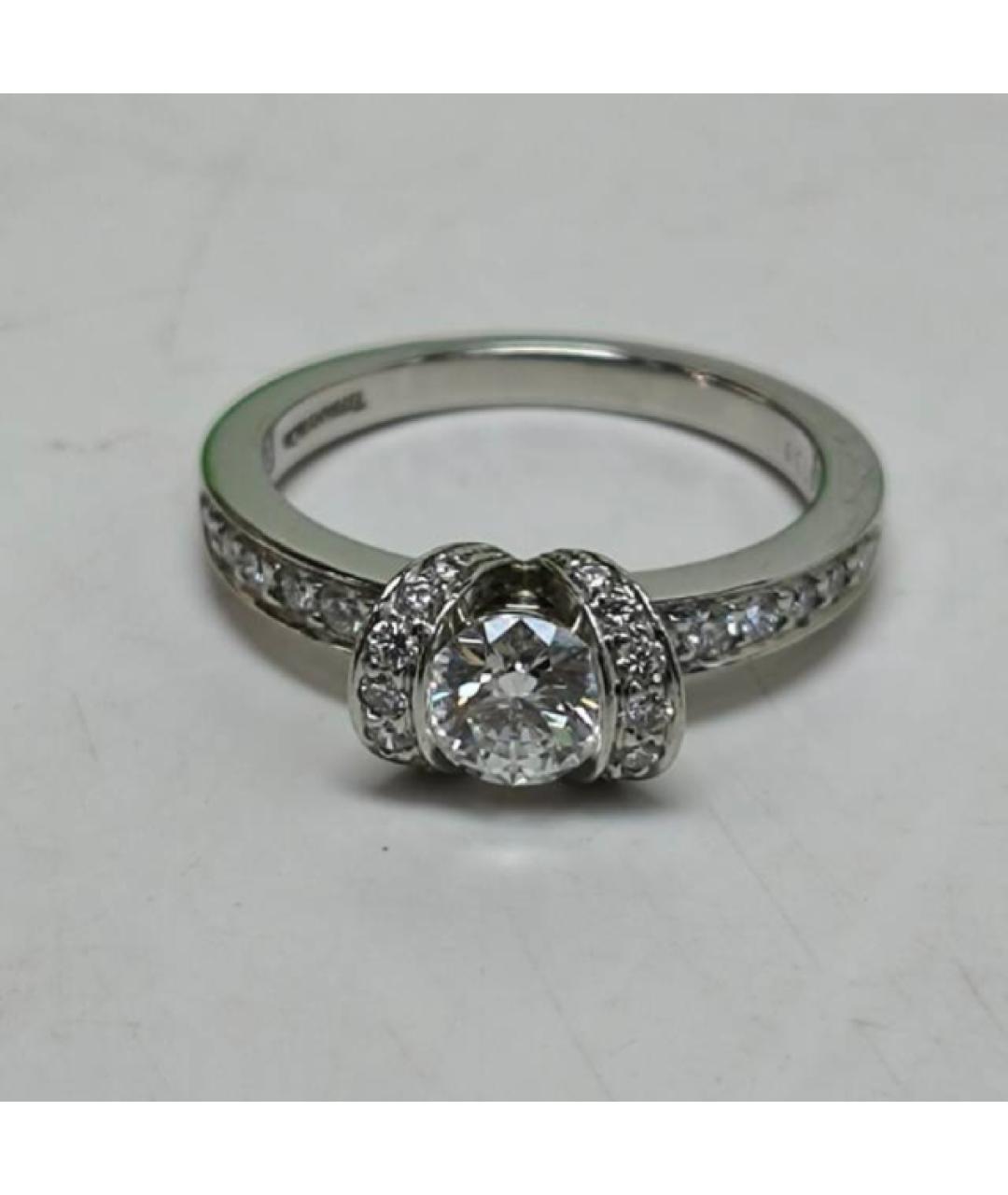 TIFFANY&CO Серебряное платиновое кольцо, фото 7