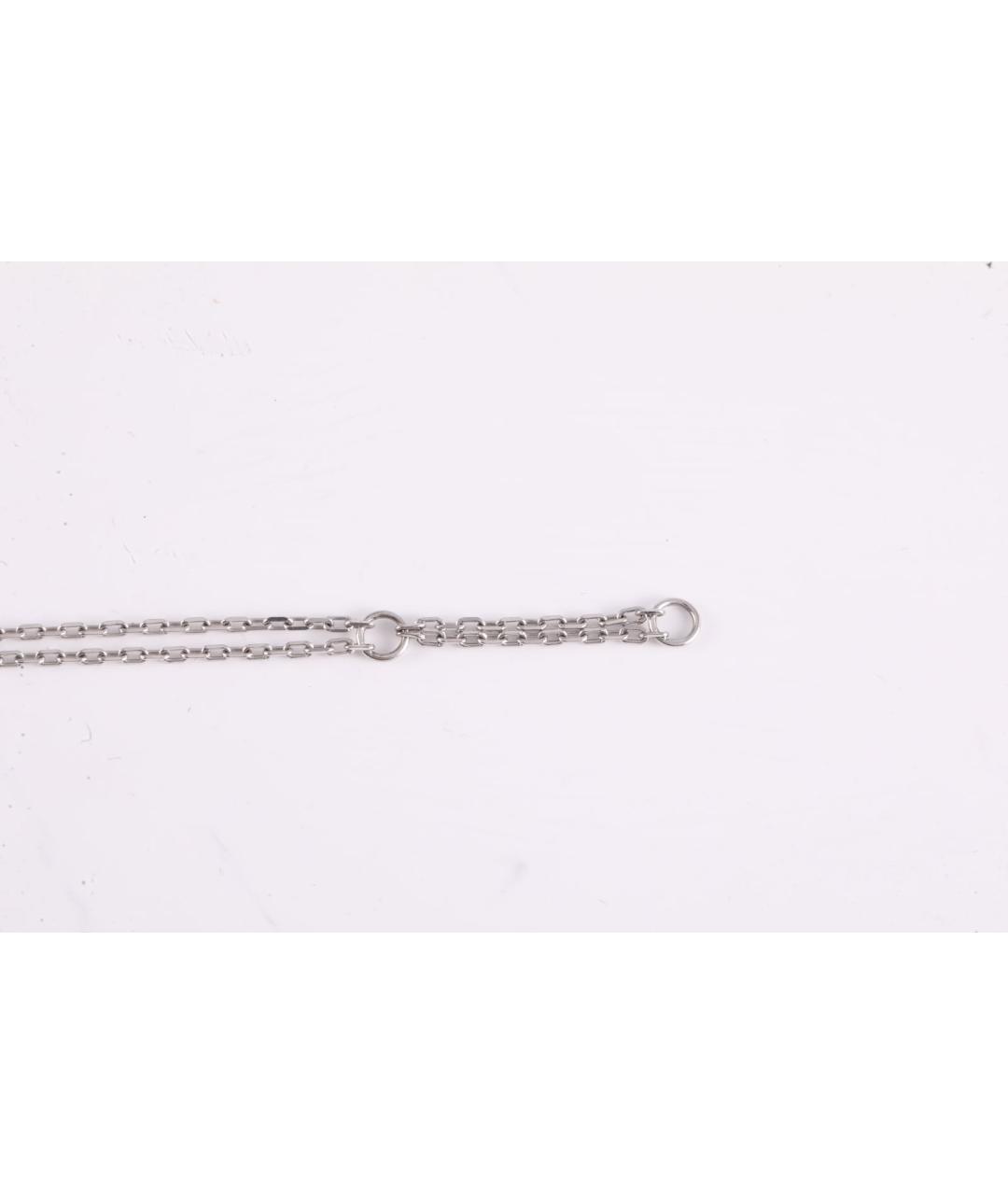 CARTIER Серый браслет из белого золота, фото 4