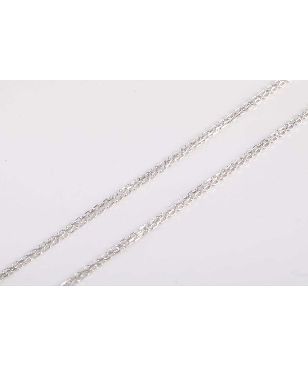 CARTIER Серебряное колье из белого золота, фото 4