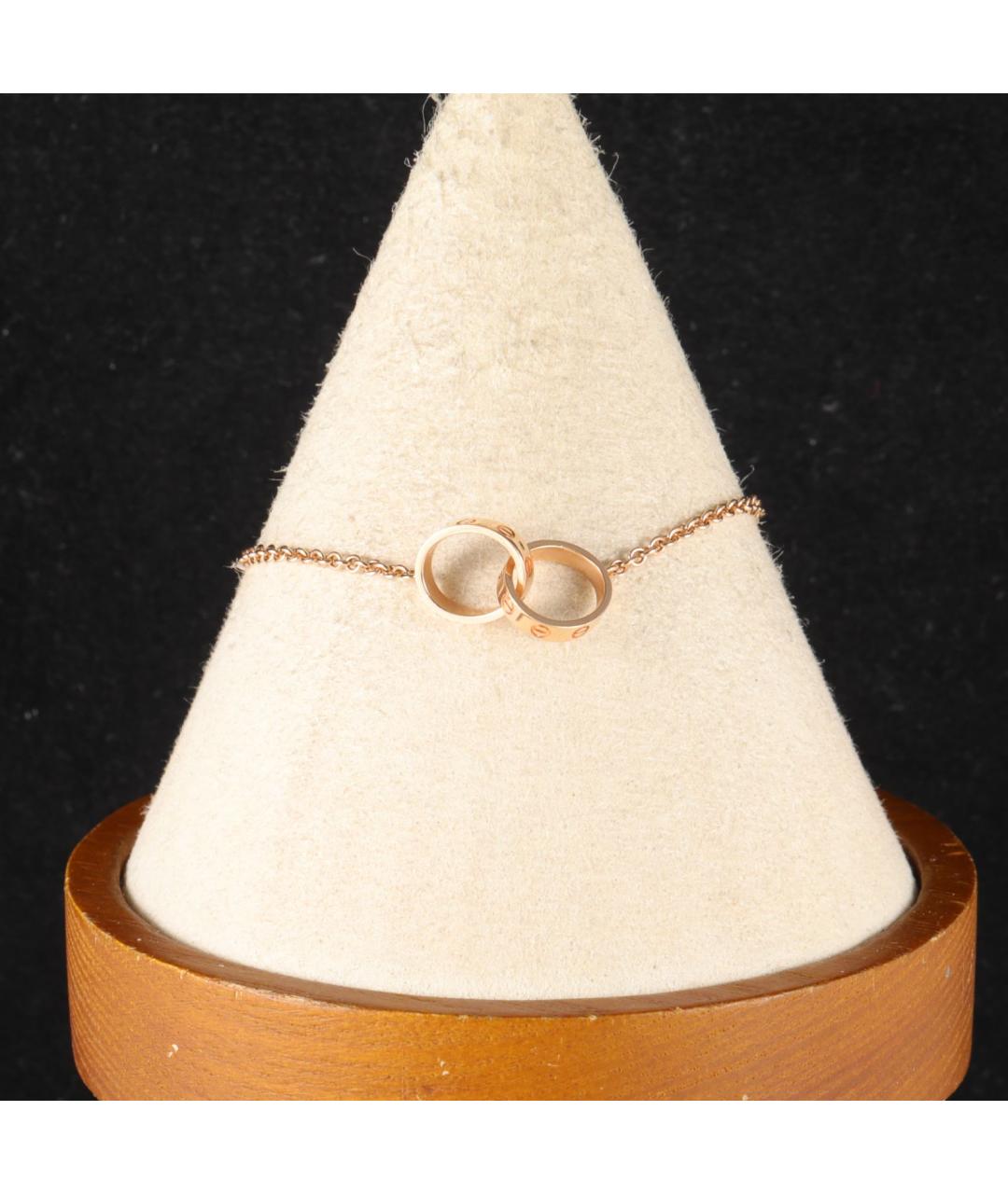 CARTIER Золотой браслет из розового золота, фото 7