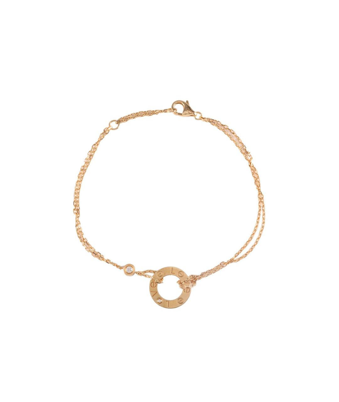 CARTIER Золотой браслет из желтого золота, фото 1