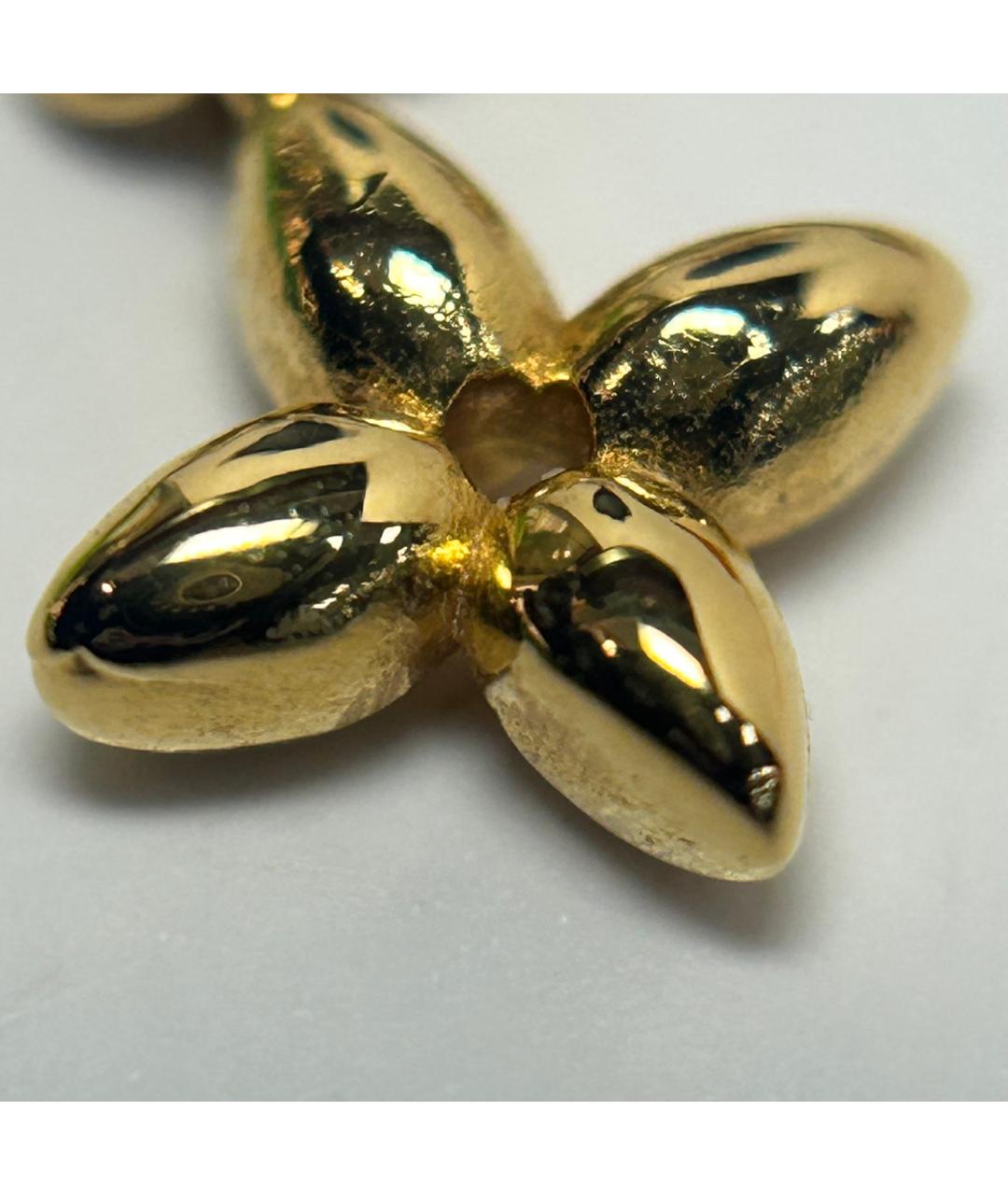 LOUIS VUITTON Золотое металлическое колье, фото 9