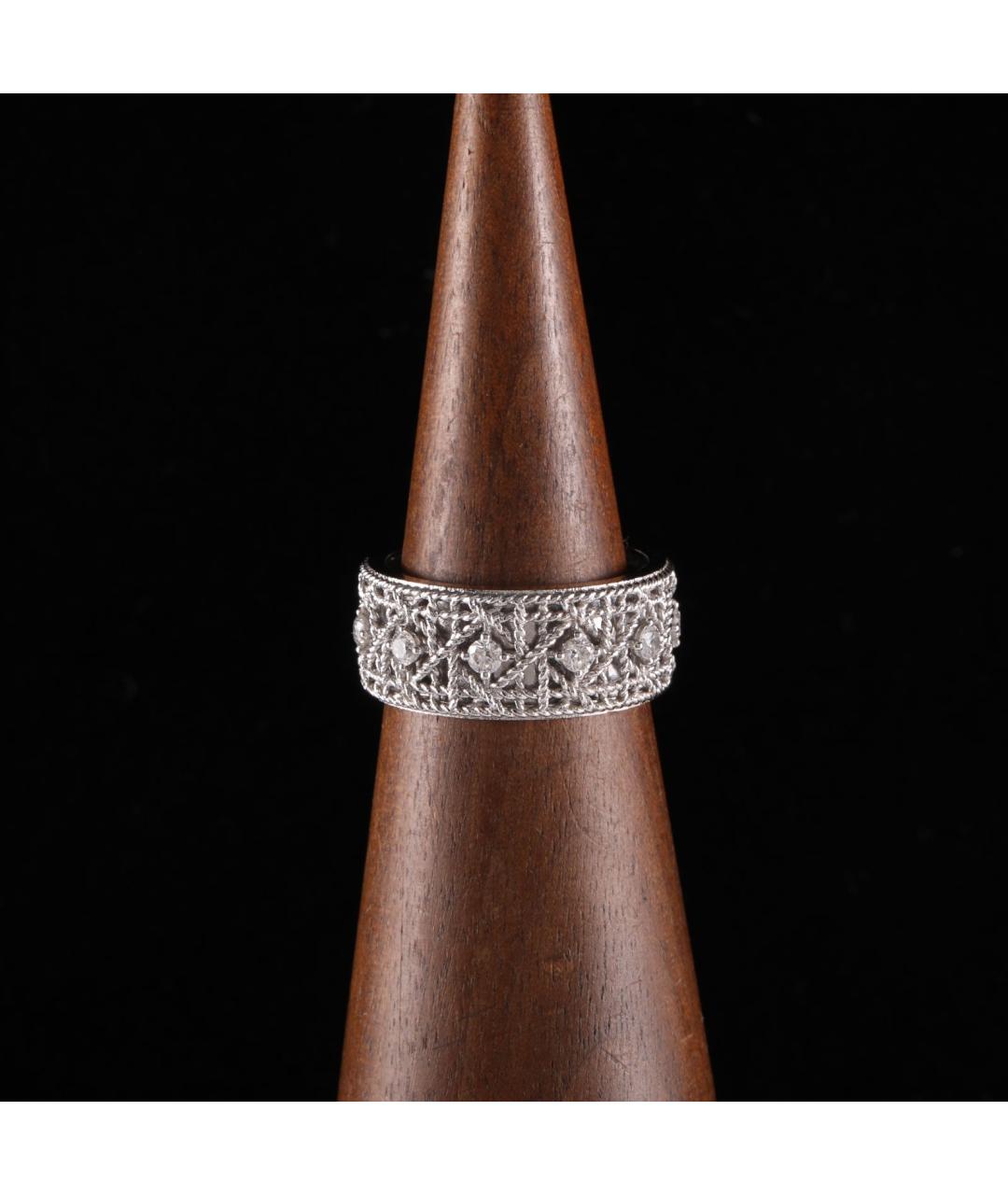 CHRISTIAN DIOR Серебряное кольцо из белого золота, фото 7