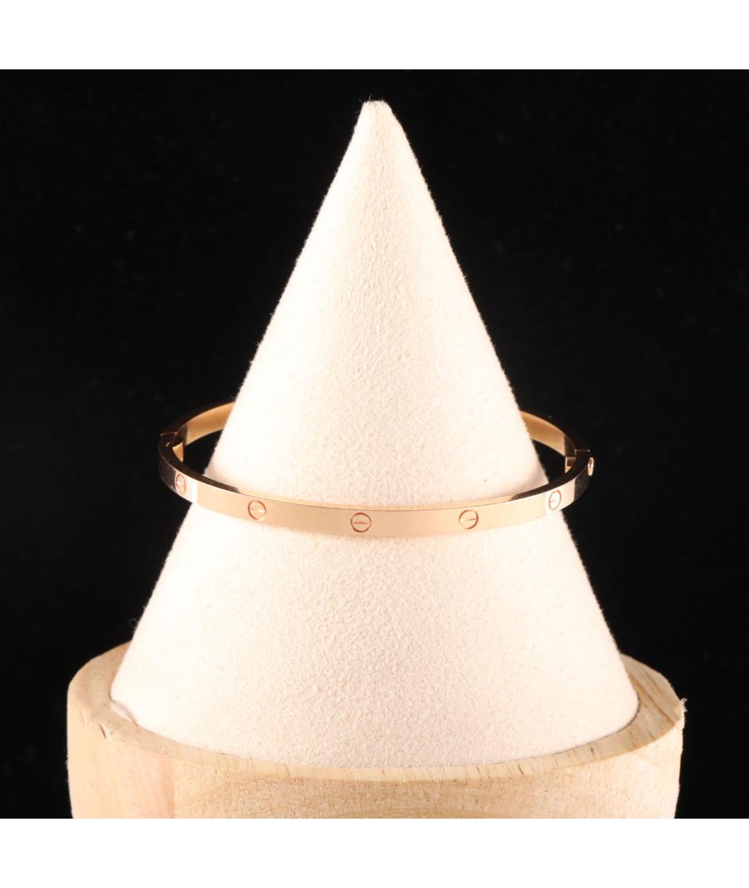 CARTIER Золотой браслет из розового золота, фото 5