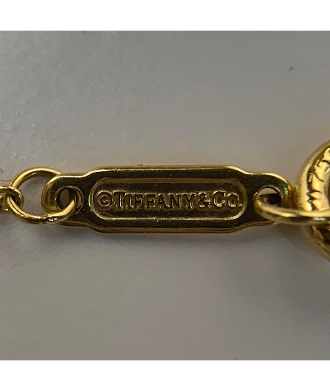 TIFFANY&CO Розовая подвеска из желтого золота, фото 9