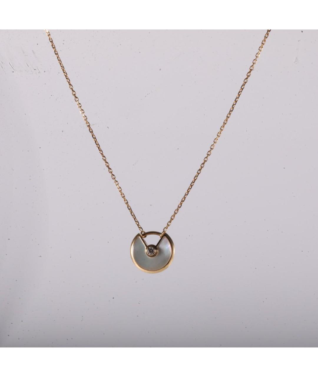 CARTIER Золотое колье из желтого золота, фото 2