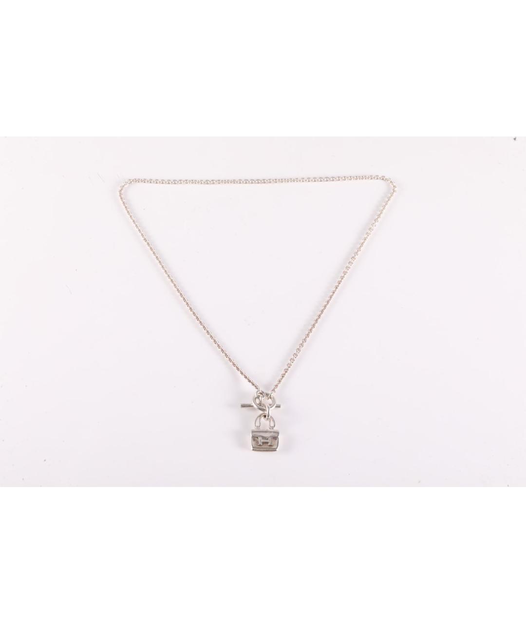HERMES Серебряное колье, фото 6