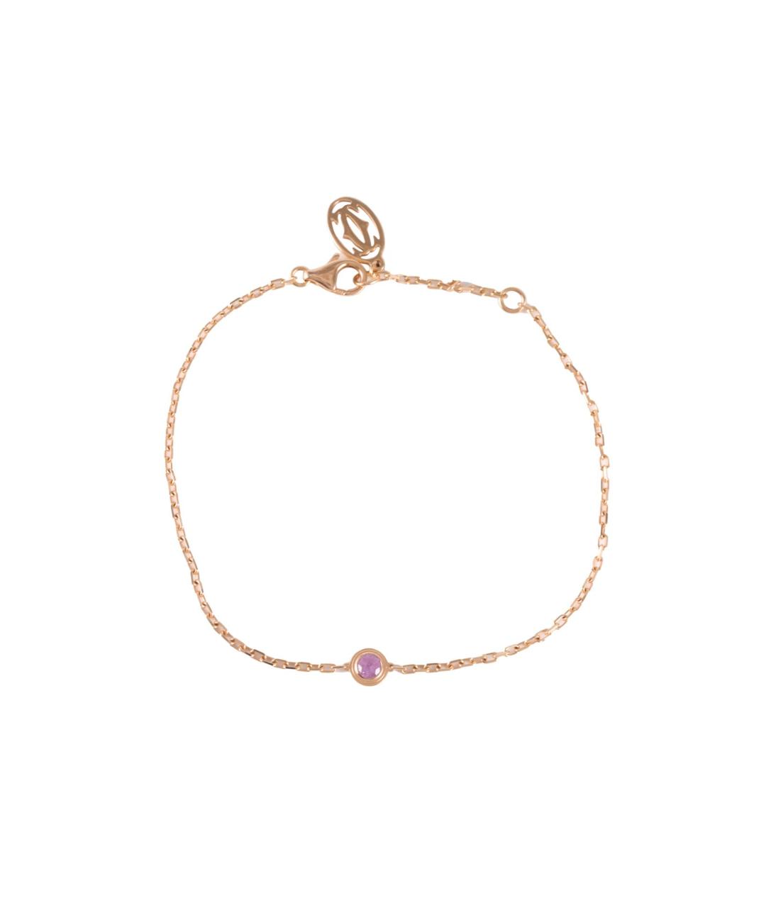 CARTIER Розовый браслет из розового золота, фото 1