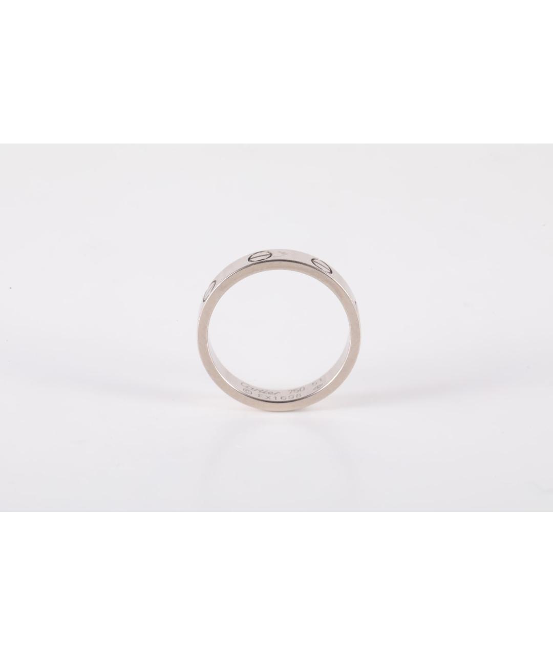 CARTIER Серебряное кольцо из белого золота, фото 3