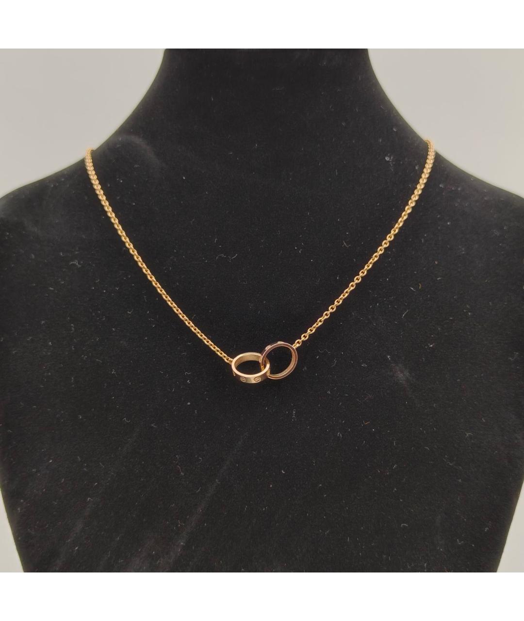 CARTIER Золотое колье из розового золота, фото 8