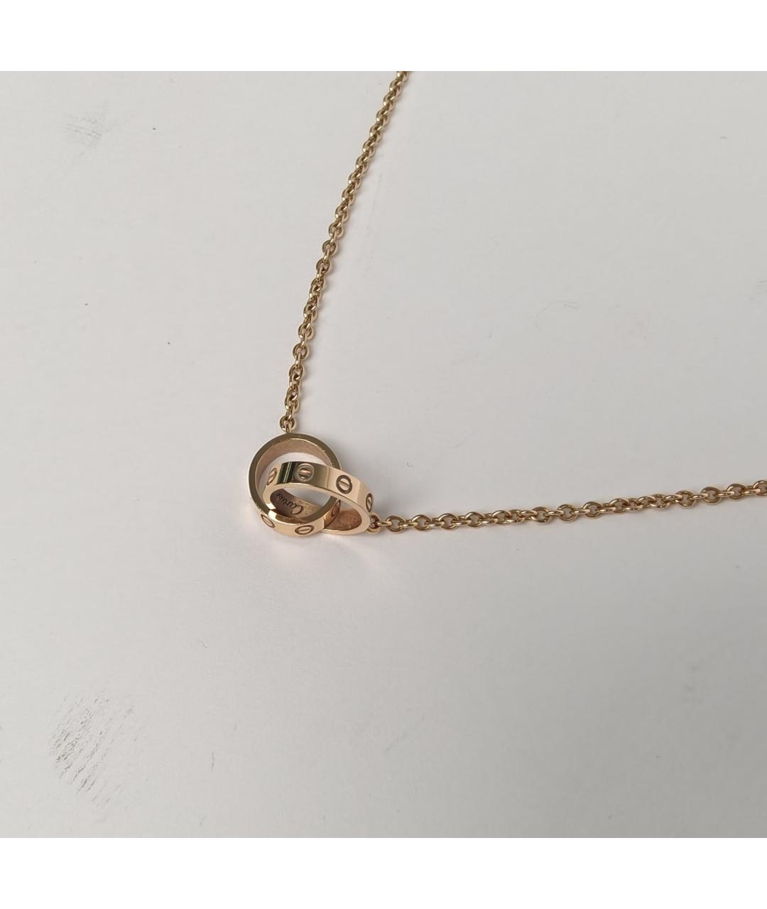 CARTIER Золотое колье из розового золота, фото 6