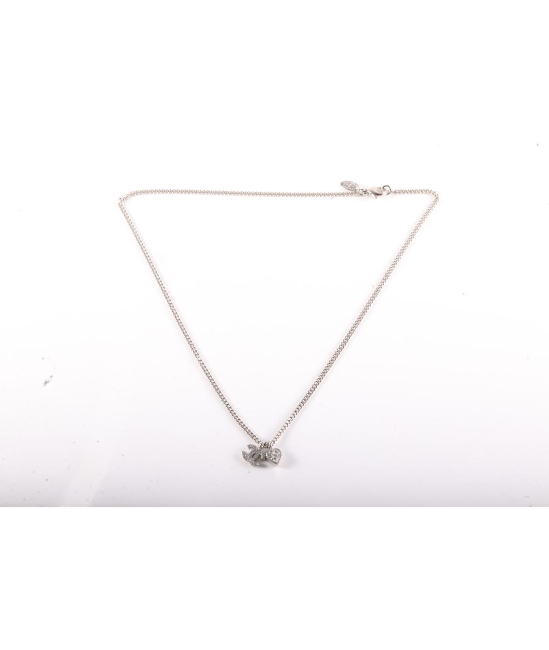 CHANEL Серебряная металлическая подвеска, фото 5