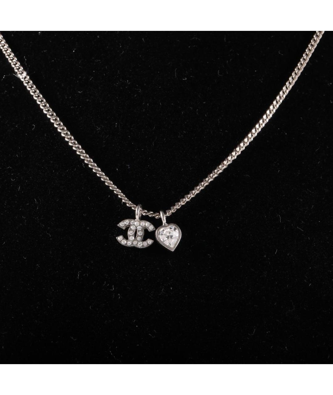 CHANEL Серебряная металлическая подвеска, фото 7