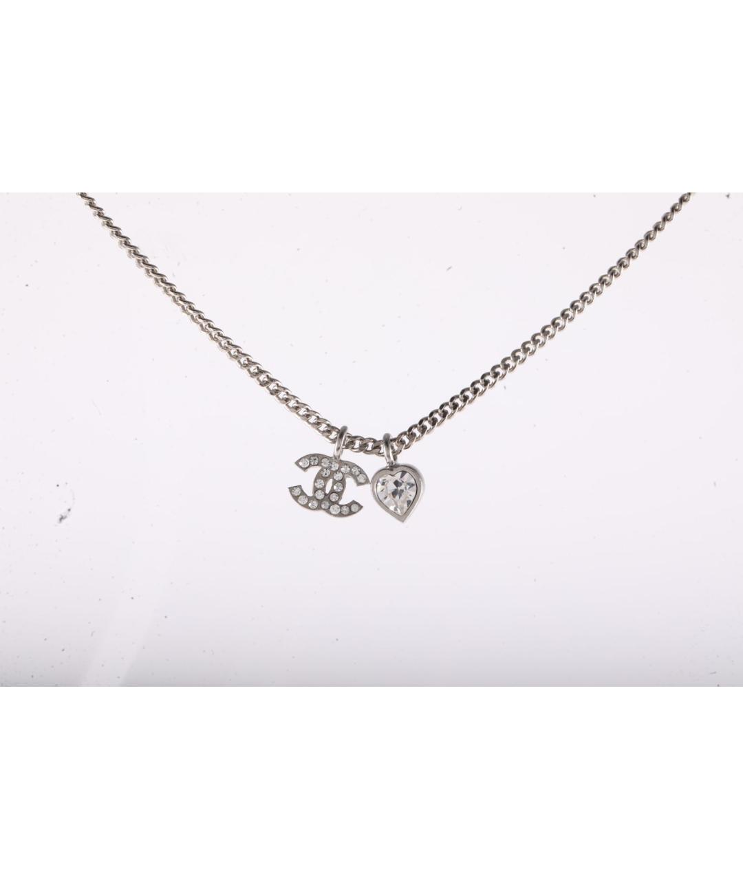 CHANEL Серебряная металлическая подвеска, фото 6