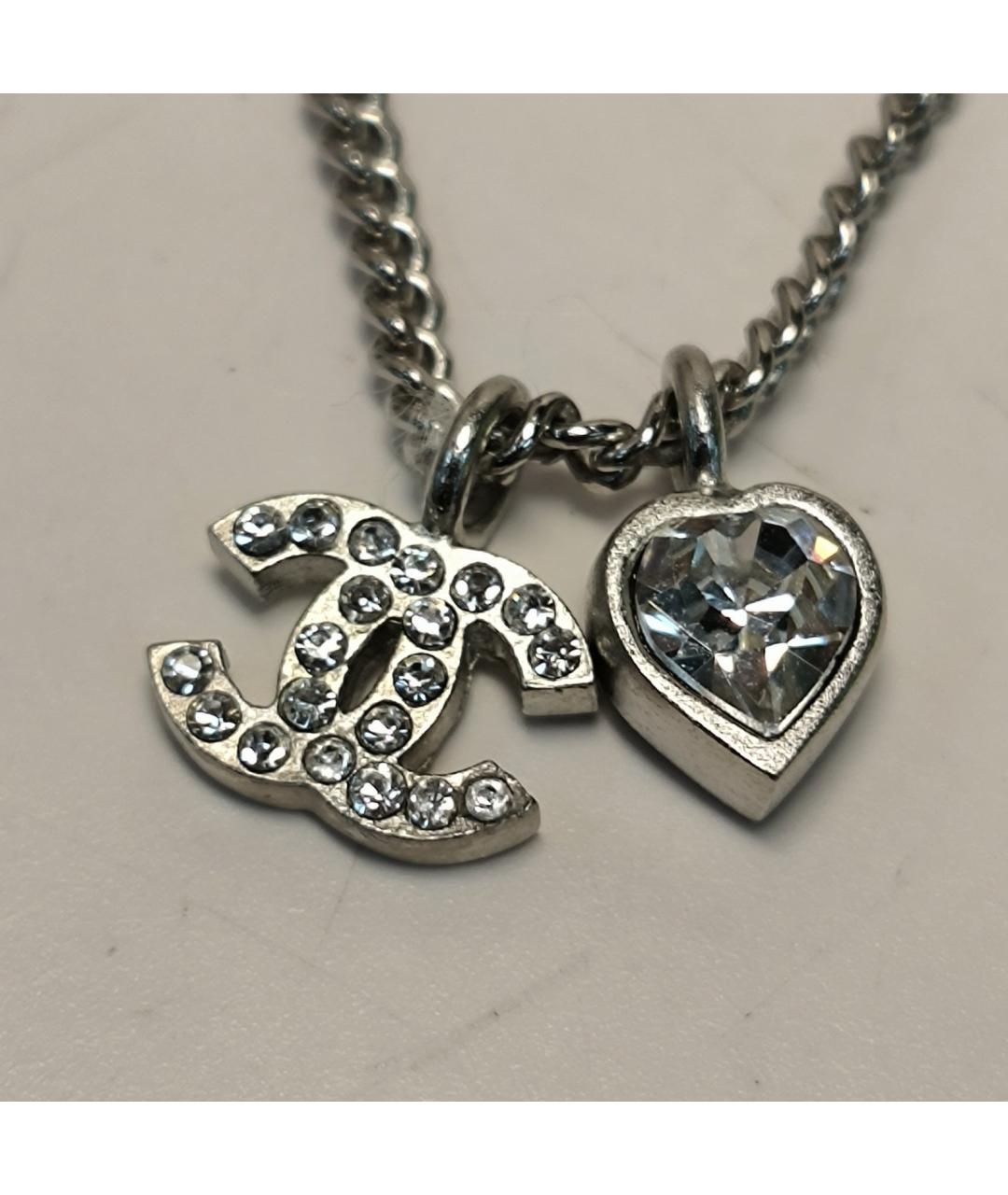 CHANEL Серебряная металлическая подвеска, фото 9