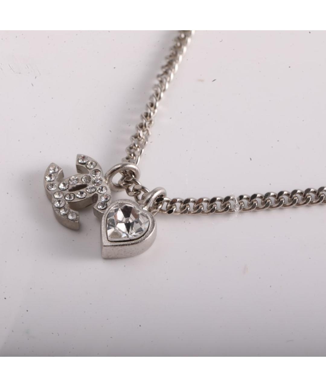 CHANEL Серебряная металлическая подвеска, фото 2