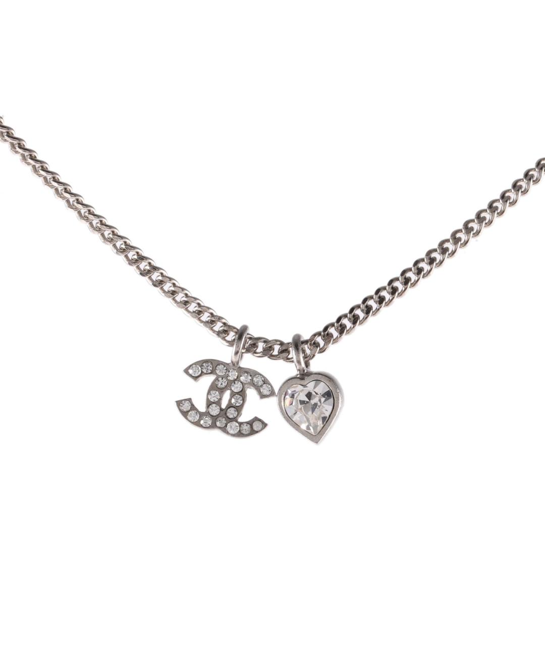 CHANEL Серебряная металлическая подвеска, фото 1