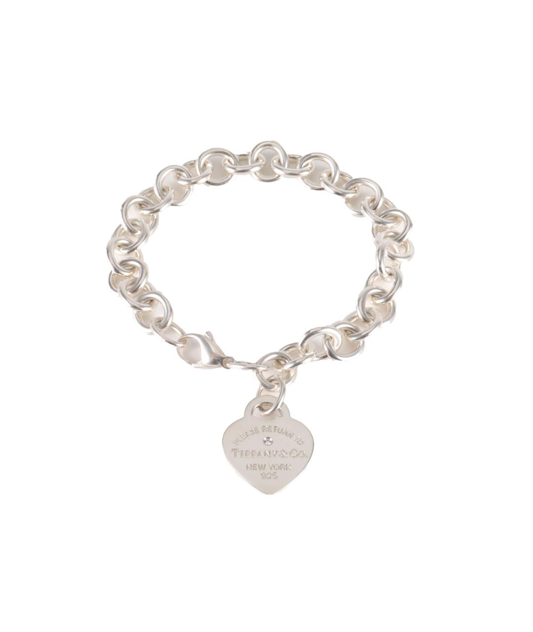 TIFFANY&CO Серебрянный серебряный браслет, фото 1