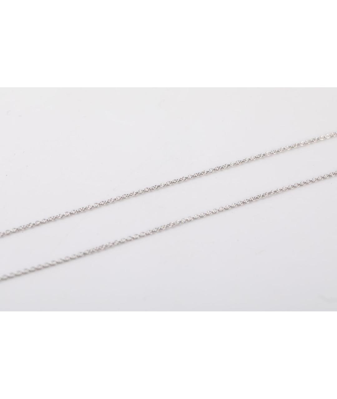 TIFFANY&CO Серебряная платиновая подвеска, фото 4