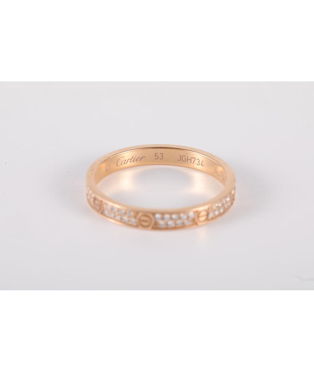CARTIER Золотое кольцо из розового золота, фото 6