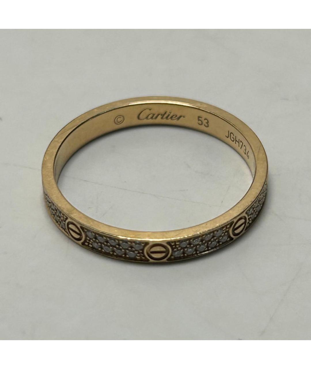 CARTIER Золотое кольцо из розового золота, фото 8