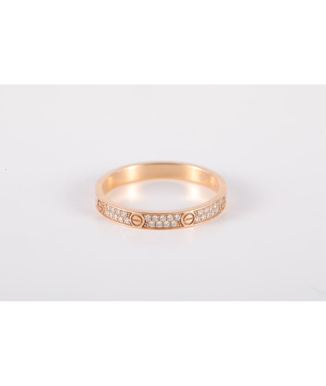 CARTIER Золотое кольцо из розового золота, фото 5