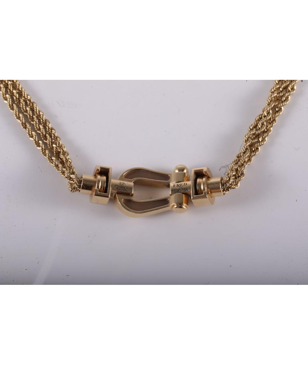 FRED Золотой браслет из желтого золота, фото 3